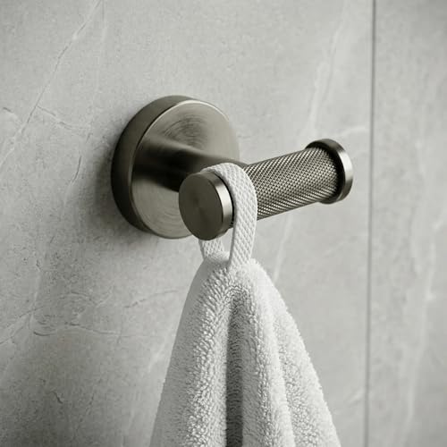 Porte-serviette Rea résistant à la rouille métal titane 6612 - 6