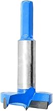 Broca Forstner, sierra de corona for carpintería con vástago hexagonal, brocas de perforación avellanadas con bisagras de ala plana azules, herramientas de perforación y abridor de barrena for cortar