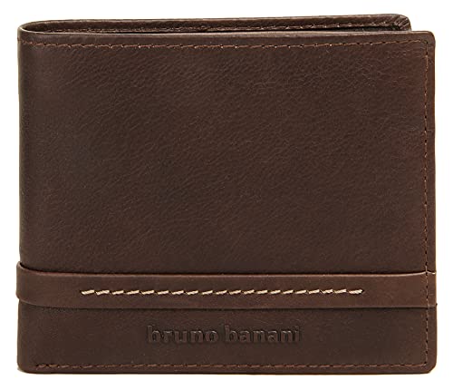 Porte-monnaie Bruno Banani Atlanta en cuir marron idéal pour voyager