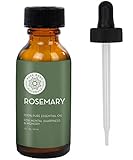 100% Pure Rosemary Essential Oil, Rosemary Oil for Hair Growth and Aromatherapy, 1 Fl. Oz. by Pure...