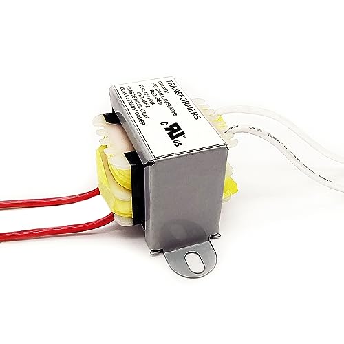 NVMIDTC 120V to 12V AC Transformer 10VA/0.83A Max 135C Thermal Fuse 1PK