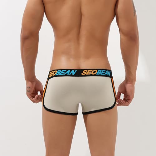 Men's Underwear No Show Brief Classic Fit Wicking Underwear Multipack4