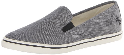 Lauren Ralph Lauren Women's Janis Fashion Sneaker,Grey,7.5 B US