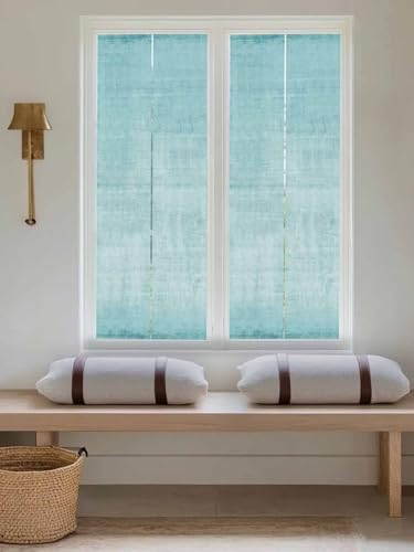 Película Decorativa para Ventanas Privadas Teal 17.7x78.7 in miniatura 3