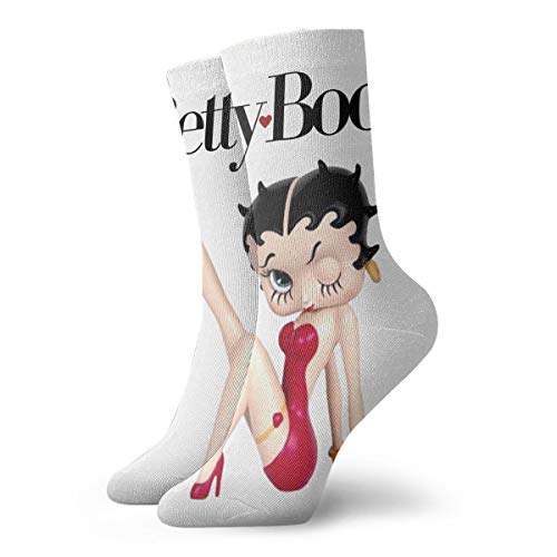 Moonder Non Slip Socks Betty Boop Running Socks For Men Women