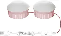 Luzes LED de espelho de maquiagem 2 lâmpadas estilo Hollywood brilho regulável por USB 5 V alimentado por vaidade kit de iluminação para penteadeira de banheiro espelho montado na parede lâmpada de