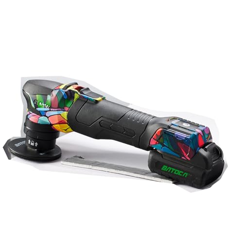 BATOCA S4 - Pulidor inalámbrico profesional, rotativo y orbital, 25 mm/50 mm/75 mm pulido