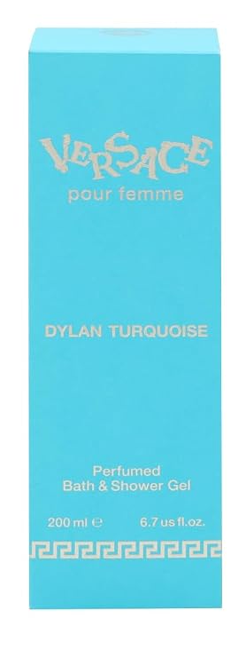 Versace Pour Femme Dylan Turquoise Body Gel, 6.7 Ounce
