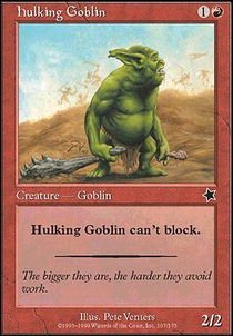 Amazon.co.jp: Magic : the Gathering – Hulking Goblin – スターター