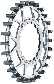 Gates Carbon Drive CDX Front Sprocket for Bosch GEN2-26t, Silver | bike-drivetrain-components
