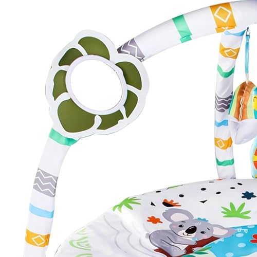 Tapis d'éveil pour bébé doux grand format pliable salon et extérieur