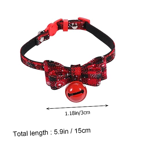 Collar de Navidad cómodo y ajustable que no daña el cuello del perro 3