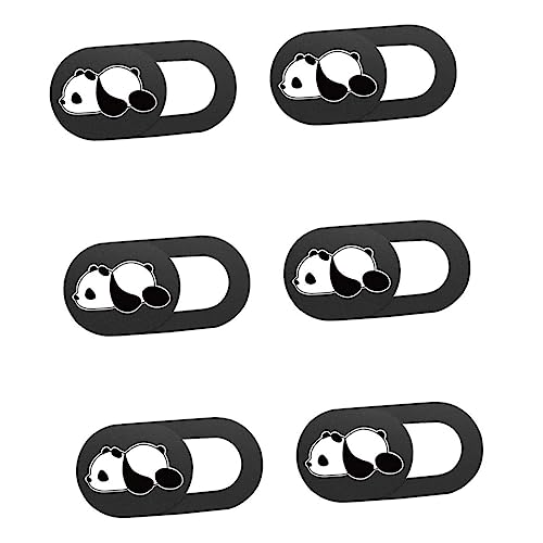 SOIMISS 6Stücke Webcam Abdeckung Panda Design