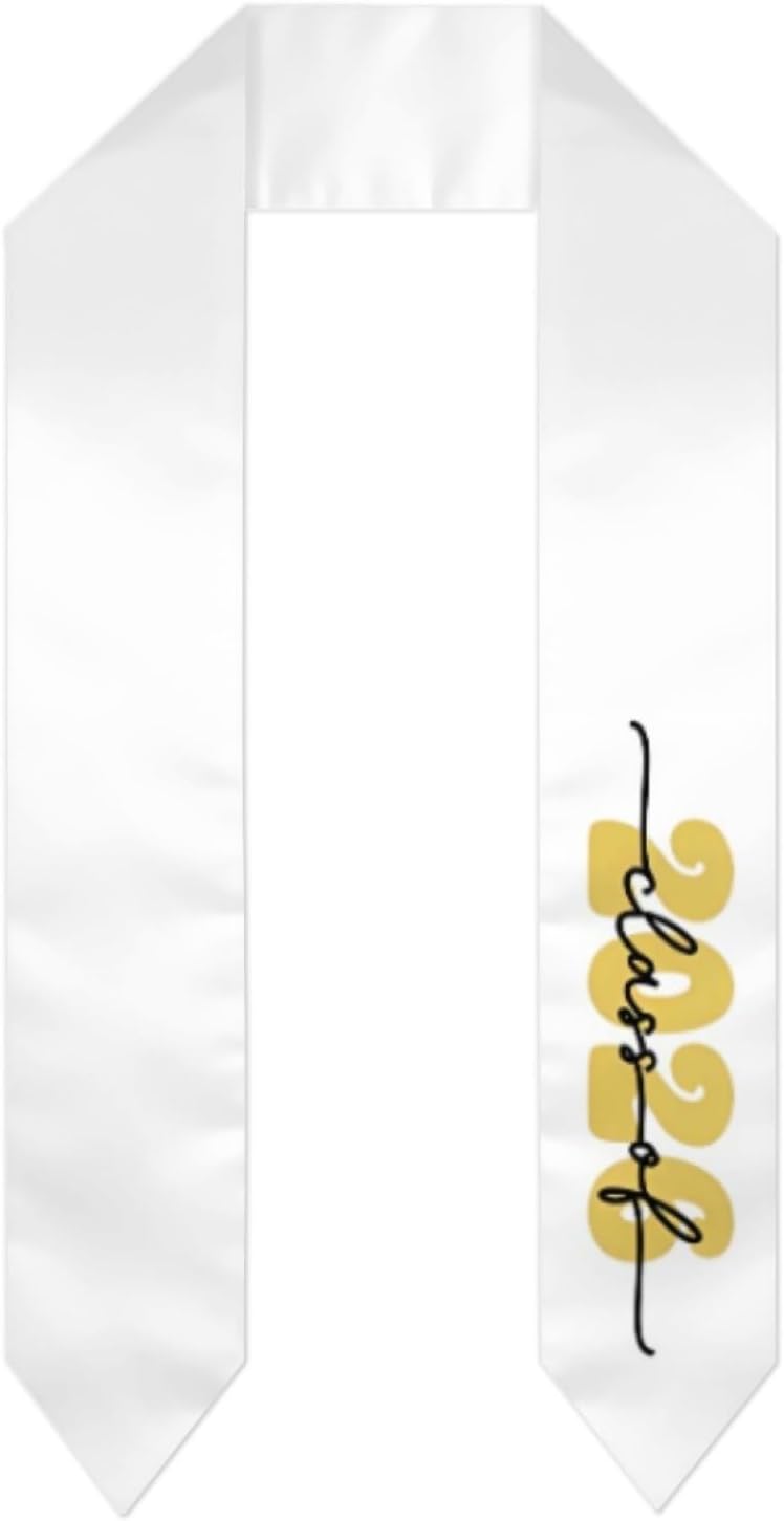 Graduation Stoles Graduation Sash Grad Honor Stoles Class of 2026 Sash Stole For Graduation 2026