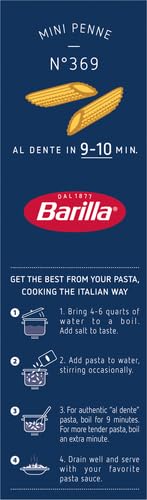 Barilla 447075929419B Mini Penne Pasta, 16 Oz. Box thumb #10