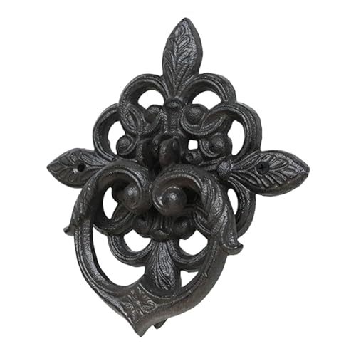 Garende Front Door Knocker Antique Style Door Pull Handle Gothic Cast Iron Door Handle Decoration Decorative Hardware Unique Handcrafted