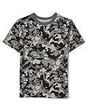 The Children's Place Boys' Short Sleeve Colorblock T-Shirt, Camos, Medium