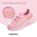HOKYBATM Boys Girls Shoes Kids Sock Sneakers Lightweight Running Tennis Fitness School Child Shoes Pink Toddler Size 8.5