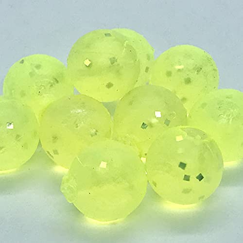 BnR Tackle SBTEC8 Soft Beads, 8mm, Techno, Neutral Buoyancy, 15/Pack