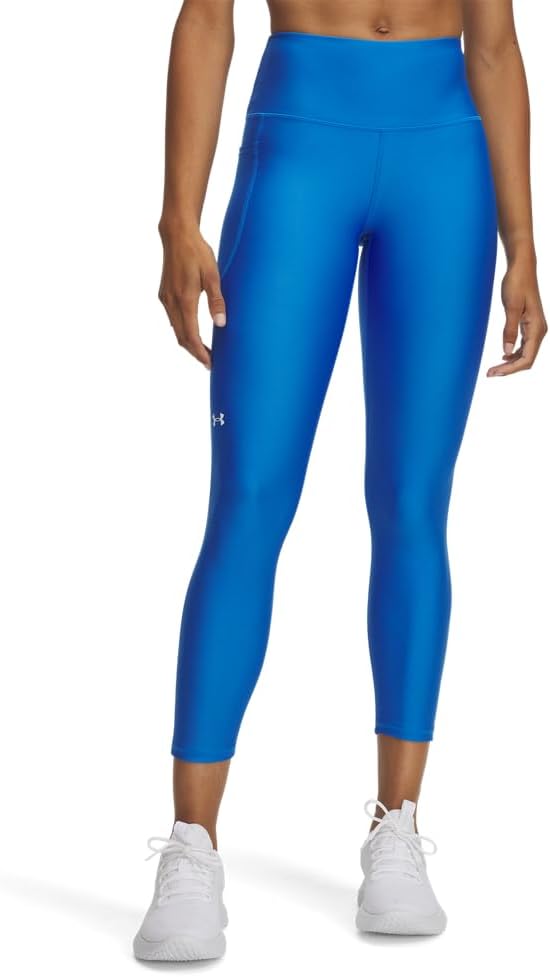 Under Armour Women's HeatGear Armour High Waisted Ankle No-Slip Leggings