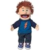 14 بوصة تومي، فتى الخوخ، دمية يدوية، من إنتاج Silly Puppets