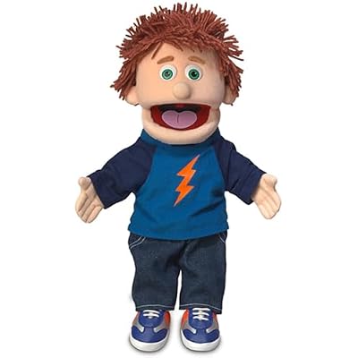 14 بوصة تومي، فتى الخوخ، دمية يدوية، من إنتاج Silly Puppets