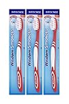 3 x Wisdom Smokers Extra Hard Brush Toothbrush (Previously Addis) Wisdom