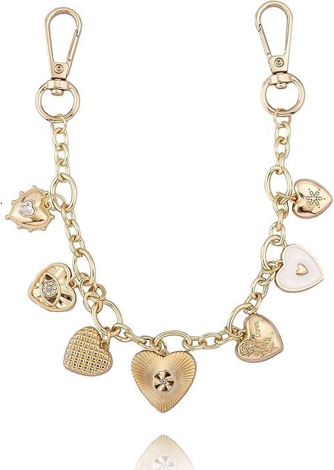 Bag Charms for Handbags Chain - Gold Decorative Purse Chains - Exquisite Shoulder Bag Keychain