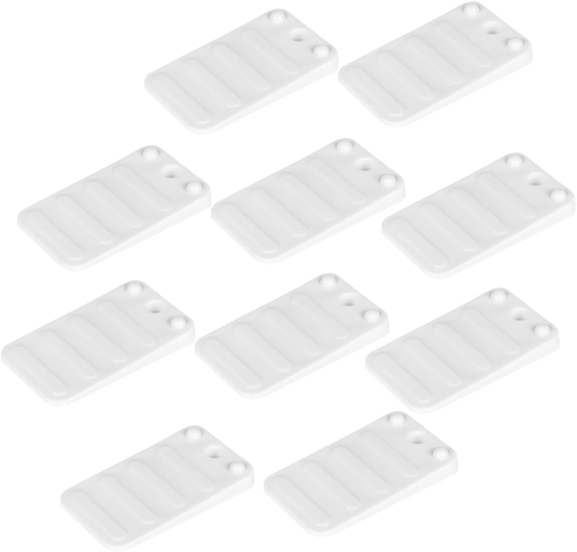 12pcs Multi-Functional Furniture Levelers and Shims for Door Stops Cabinet Leveling and Height Durable Material with Anti-Slip Design
