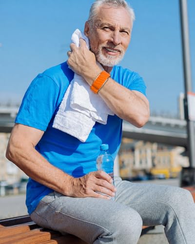 Msksjer Sportowe opaski kompatybilne z WHOOP 5.0/MG opaski dla mężczyzn i kobiet – miękkie, oddychające, wodoodporne i wygodne, regulowane opaski zastępcze – niekompatybilne z Gen 4, Silikon