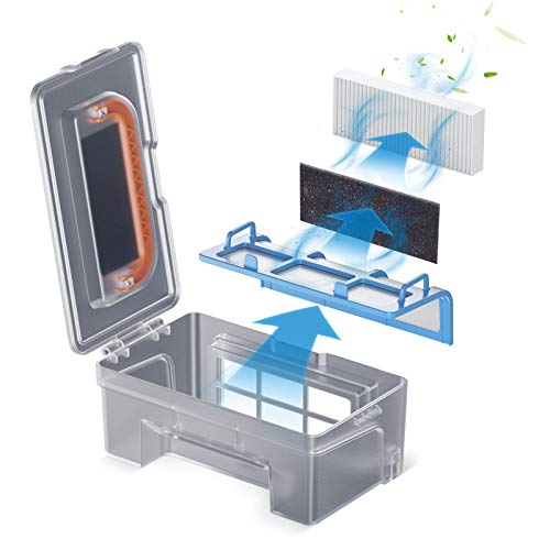 Saugroboter,Robit v3s Pro,2200Pa hohe Saugleistung, leise und schlank, 4400mAh Akku und selbstaufladend, 360°Smart… - Image 7