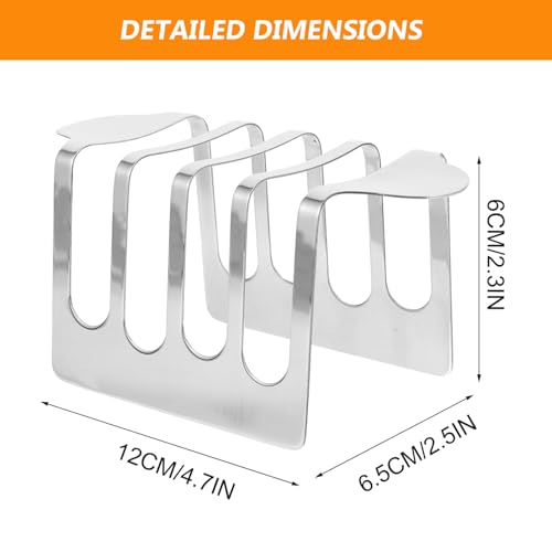 Rejilla para pan de molde de acero inoxidable estable para cocina de restaurante o casa 3