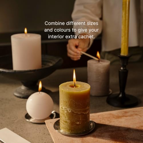 Velas sin humo ni olor Spaas para decoración segura y ambientes limpios 5