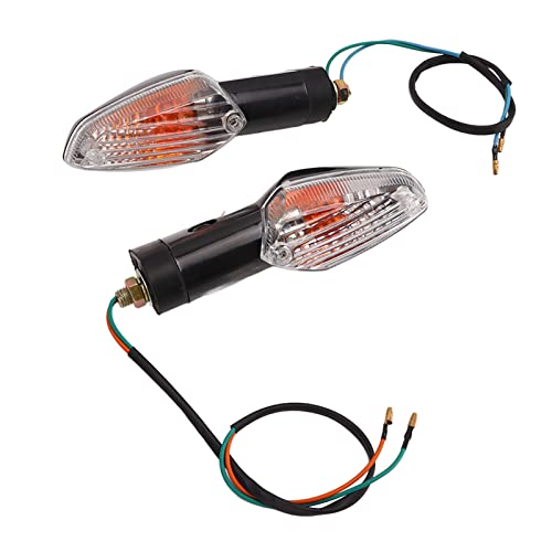 Clignotants de Moto Solution Infiltration Eau CBR250 CB300F CBF 125 Lentille Transparente Qiilu