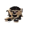 Weaver Equine Horse Grooming Kit, 7-Piece Horse Brush Set with Organizer Tote Bag, Hoof Pick, Comb, Sweat Scraper, Equine Tools for Daily Grooming, Black/Beige