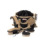 Kit Toilettage Cheval Weaver Cuir 7 Pièces - Sac, Étrilles, Brosse
