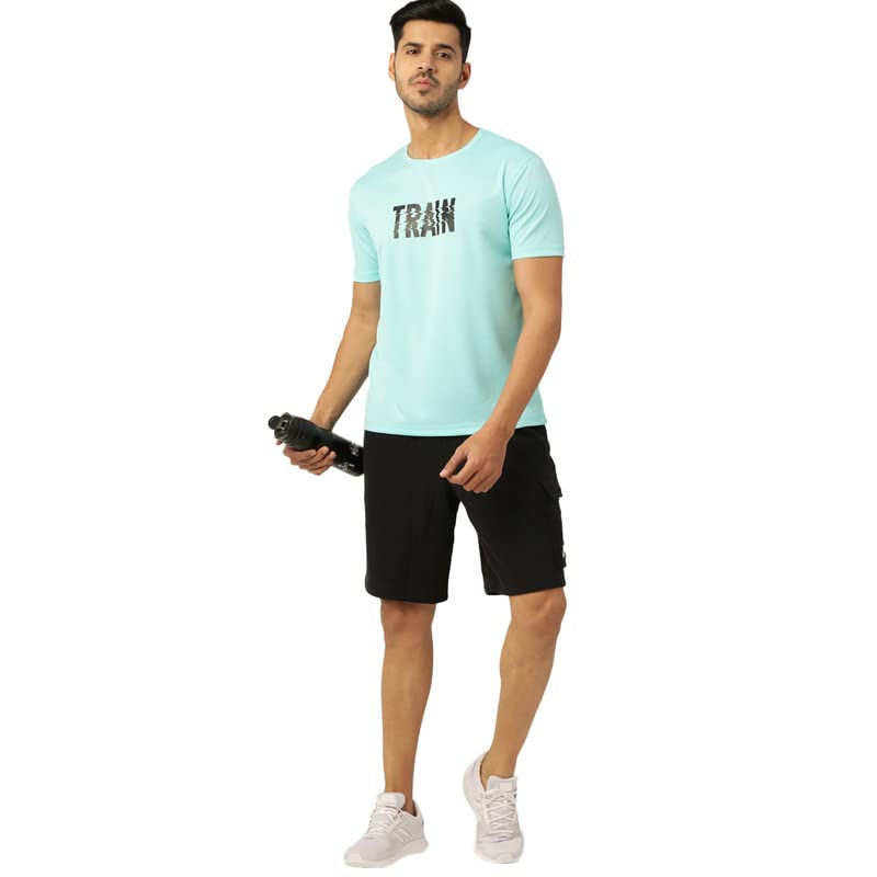 Image of Men's DRI FIT Training & Gym Tshirt /Sweat Absorbing Dry Fit /Extra Stretch /for Training, Badminton, Cricket, Tennis, Yoga, Golf (All Sports) All Colours & Sizes