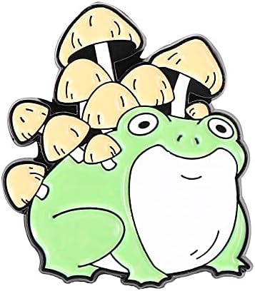 5 Pieces Animal Hedgehog Frog Cat Brooch Pin Coat Collar Badge Clothing Bag Accessory for Women Men Girls Boys