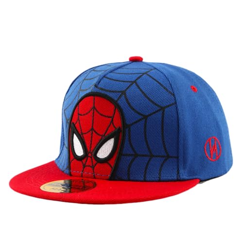 ISABELLA MOON - ISABELLA MOON Kids Cotton Baseball Cap Hat for Boys, Boys Caps Perfect for Outdoor Sunny Days Sun Hat 3+ Years (Polyester Fabrics, Spider3 Baseball Cap)