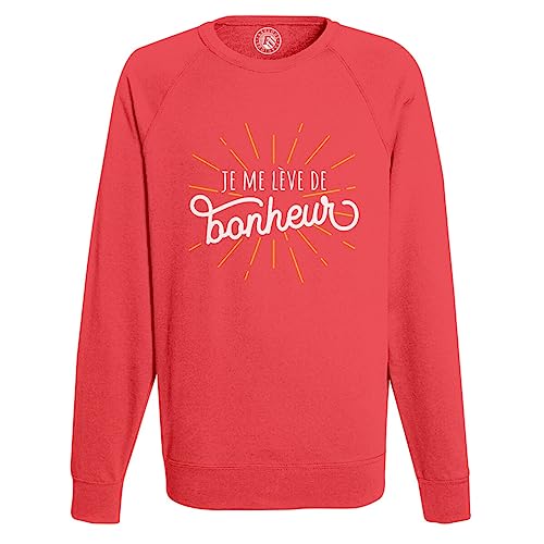 Sweat Homme Je Me Lève De Bonheur Anti Stress Quotidien