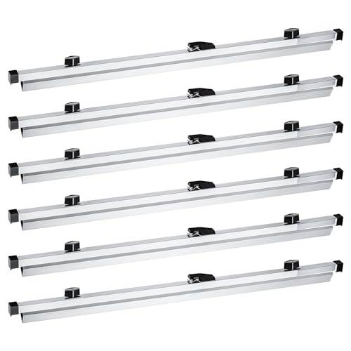 Estune Blueprint Hanging Clamps Binding Strips Storage for Construction Paper Poster Plans Drawings Arts (6, 30 Inches)