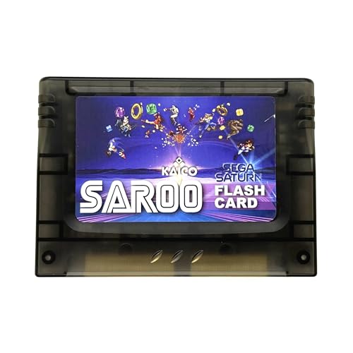 Image of Kaico Sega Saturn Saroo Flash Cart with 8GB Micro SD Card, SS Saroo v1.3 | Compatible with Saturn consoles, supports .bin /.cue, .iso and .img files, drag-and-drop loading, and premium original chips