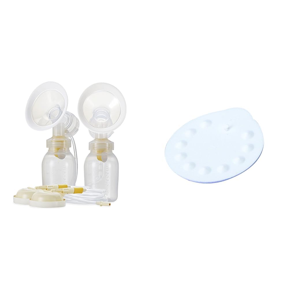 Medela Symphony Breast Pump Kit, Double Pumping System Includes Everything & Spare Membranes, Breast Pump Replacement Parts, Made Without BPA, Authentic Medela Spart Parts, White,6 Count(Pack of 1)