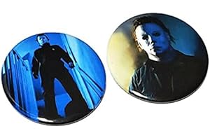 A Collector's Must-Have: Halloween Michael Myers Button Pins for Scary Thrills