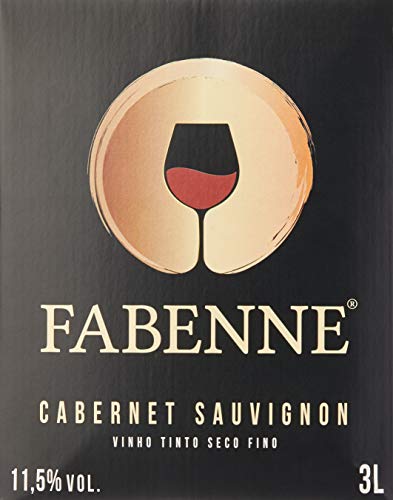 Fabenne Vinho Tinto Cabernet Sauvignon - Bag-in-Box 3 Litros cada