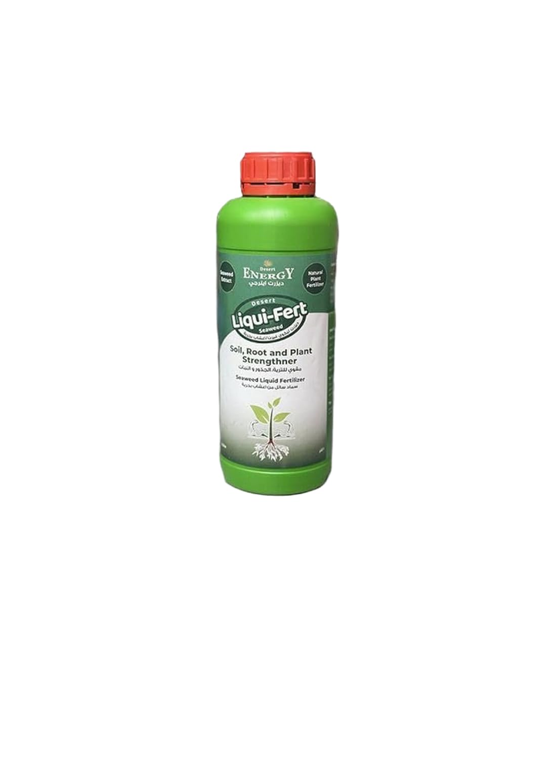 Desert Energy- Liqui-Fert “Seaweed” Soil, Root And Plant Strengthning Liquid Fertilizer 1L