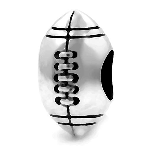Football Charm Bead