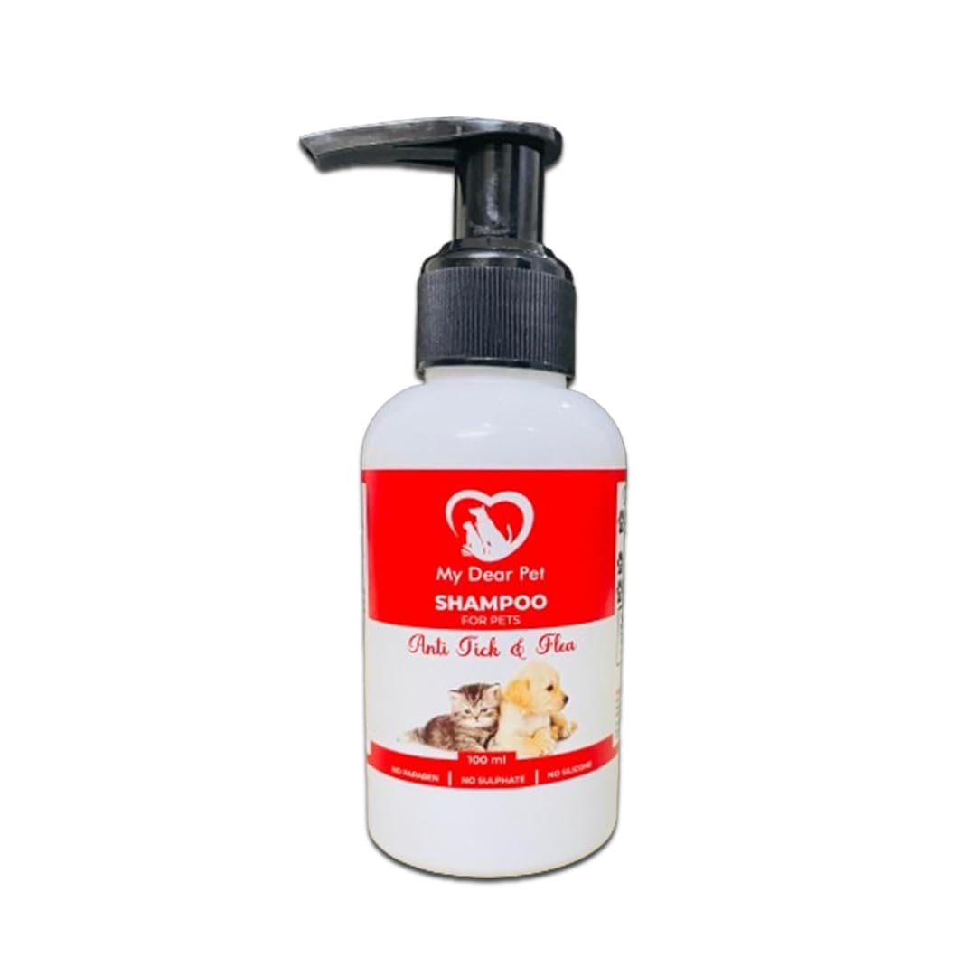 Pawshirvads My Dear Pet Anti Tick & Flea Harbal Shampoo for Dogs and Cats 100ML (B0CRQM6QYF) Amazon Price History, Amazon Price Tracker