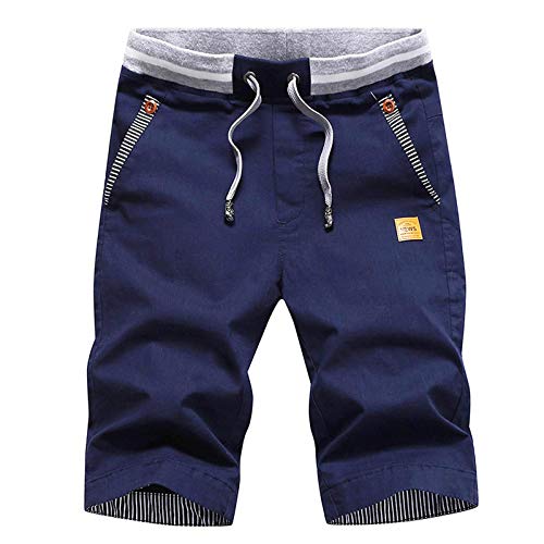 Pantaloncini Uomo con Tasche: Due tasche frontali e due tasche posteriori.
