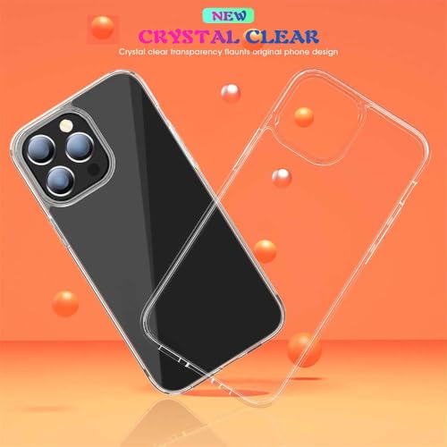 Image of Amazon Brand - Solimo Silicone Shockproof Crystal Clear Back Cover Case for Redmi Note 14 Pro 5G | 360 Degree Protection | Protective Design | Transparent Back Cover for Redmi Note 14 Pro 5G